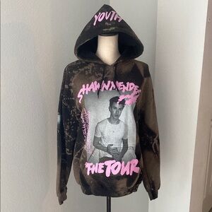 SHAWN MENDES (2019) Official Women's "The Tour" Dates Hoodie Sweatshirt